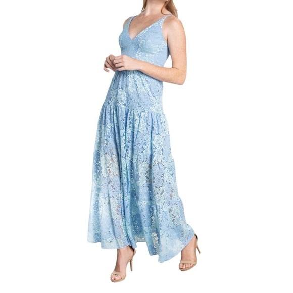 Dress the Population Dresses & Skirts - New Women’s Dress the Population Melina Two Tone Lace Dress Size M